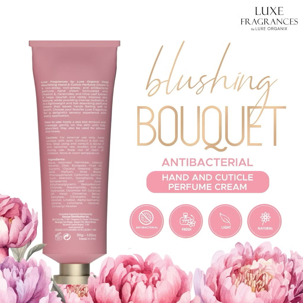 Luxe organix Blushing Bouquet 100ml Luxe Organix Luxe Fragrances Blushing Bouquet Eau De Toilette