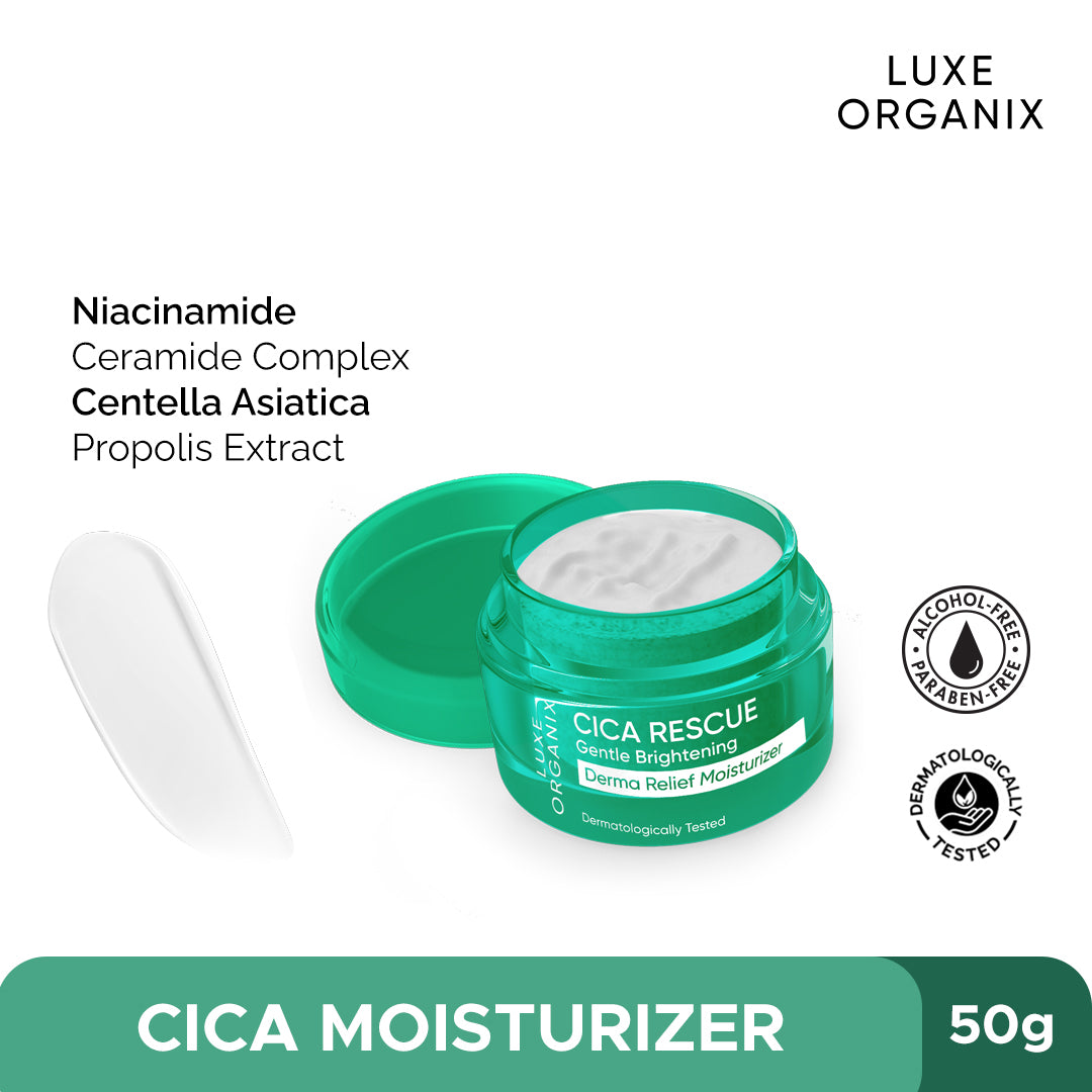 Cica Rescue Gentle Brightening Derma Relief Moisturizer 50g