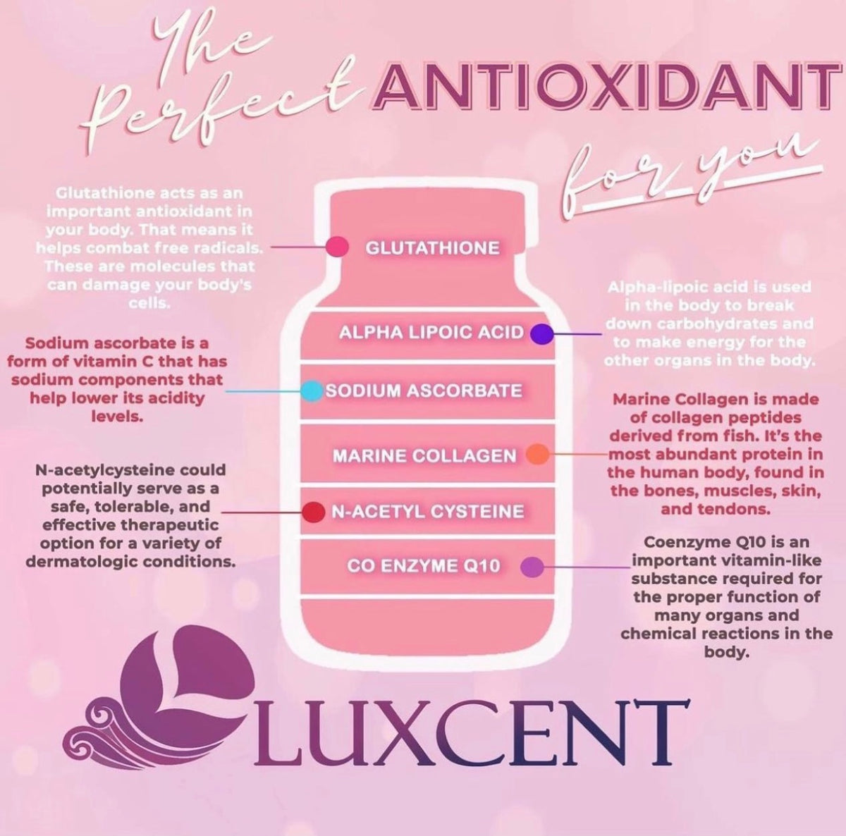 Luxcent Luminous Caps 1800mg Glutathione | LOBeauty | Shop Filipino Beauty Brands in the UAE Luxcent Luminous Caps 1800mg Glutathione | LOBeauty | Shop Filipino Beauty Brands in the UAE