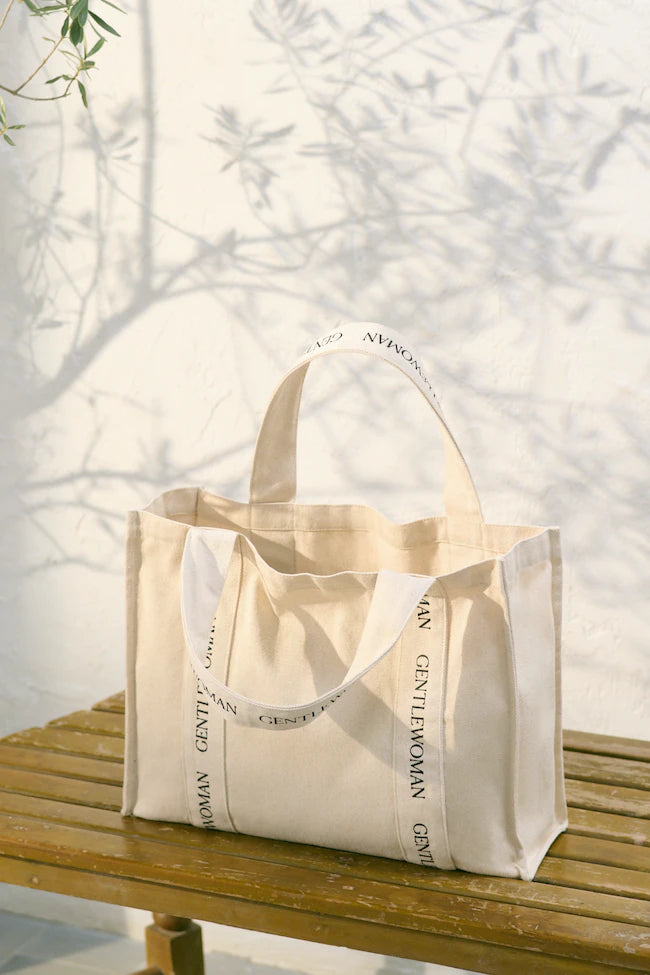 GENTLEWOMAN Logo Strap Shopping Tote | LOBeauty | Shop