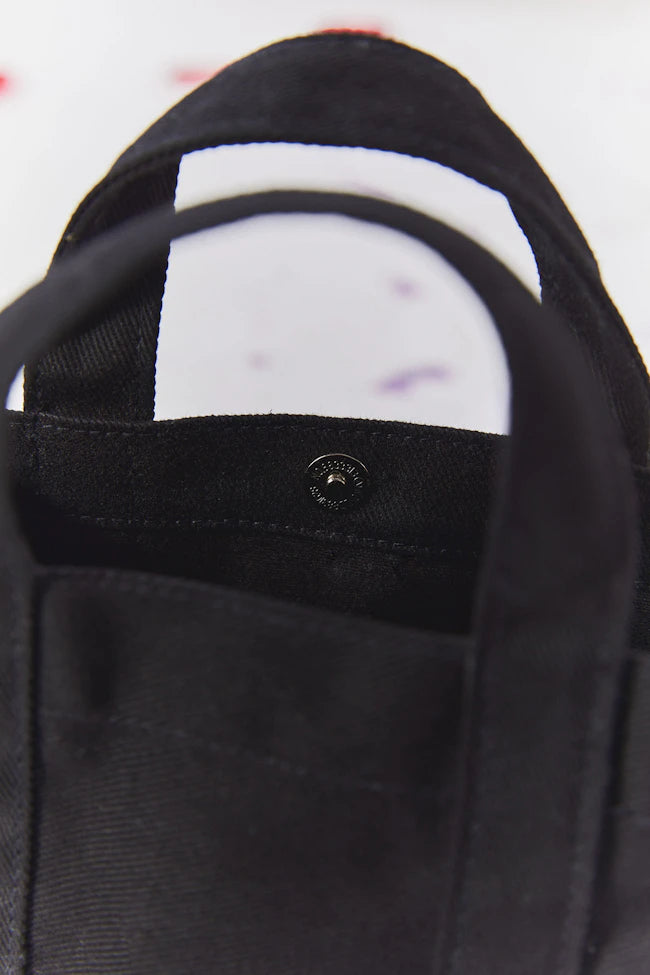 GENTLEWOMAN Secret Diary Micro Tote Bag: Black