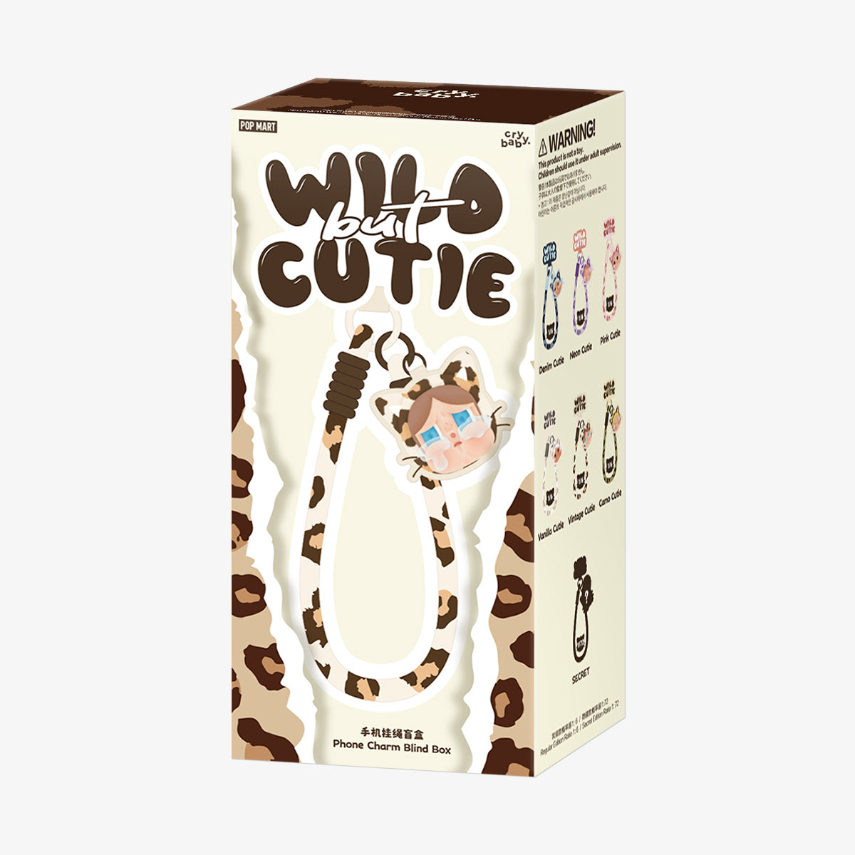 未開封｜CRYBABY Wild but CutieフォンチャームアソートBOX CRYBABY Wild but Cutie Series-Phone Charm Blind Box