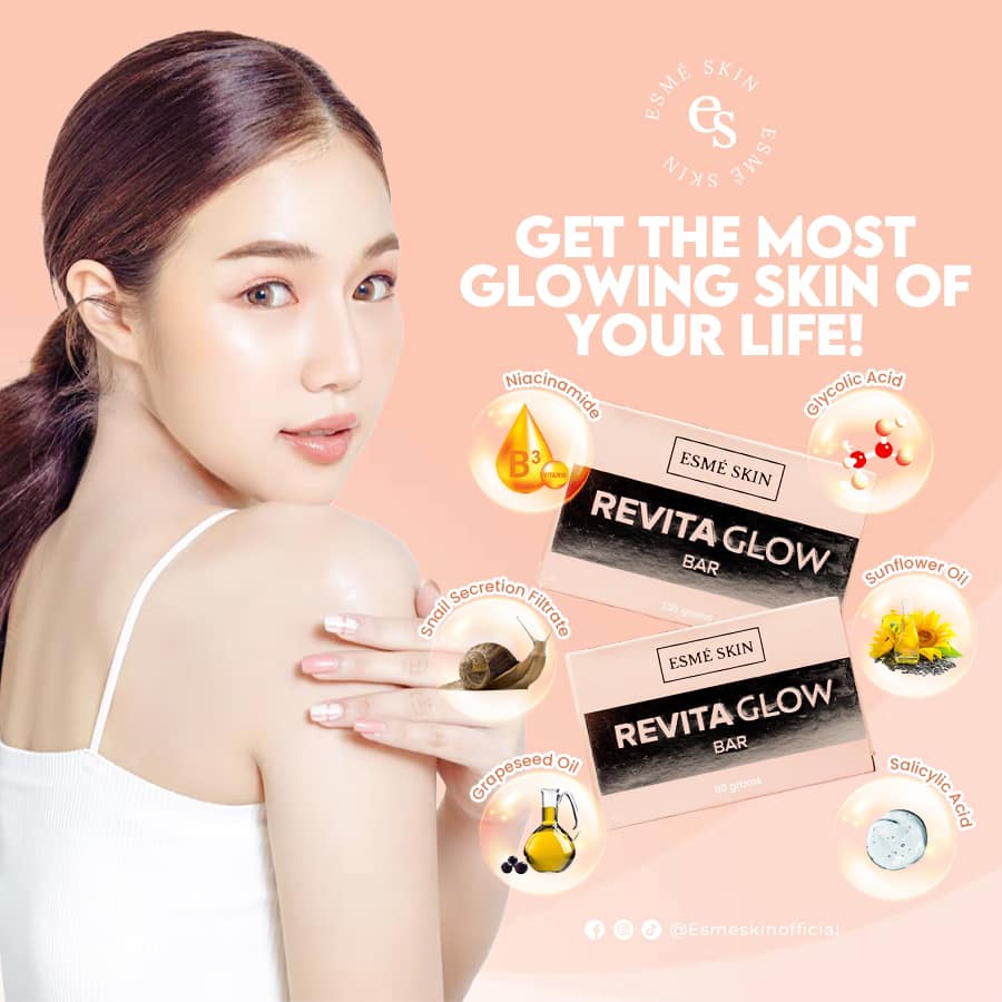 Esmé Skin Revita Glow Bar 135g - LOBeauty | Shop Filipino Beauty Brands in the UAE