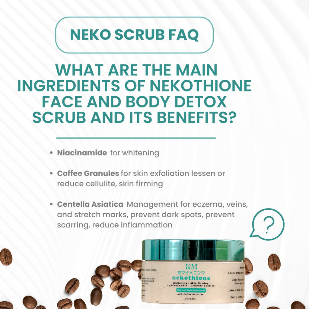 Nekothione Face and Body Scrub - LOBeauty | Shop Filipino Beauty Brands in the UAE
