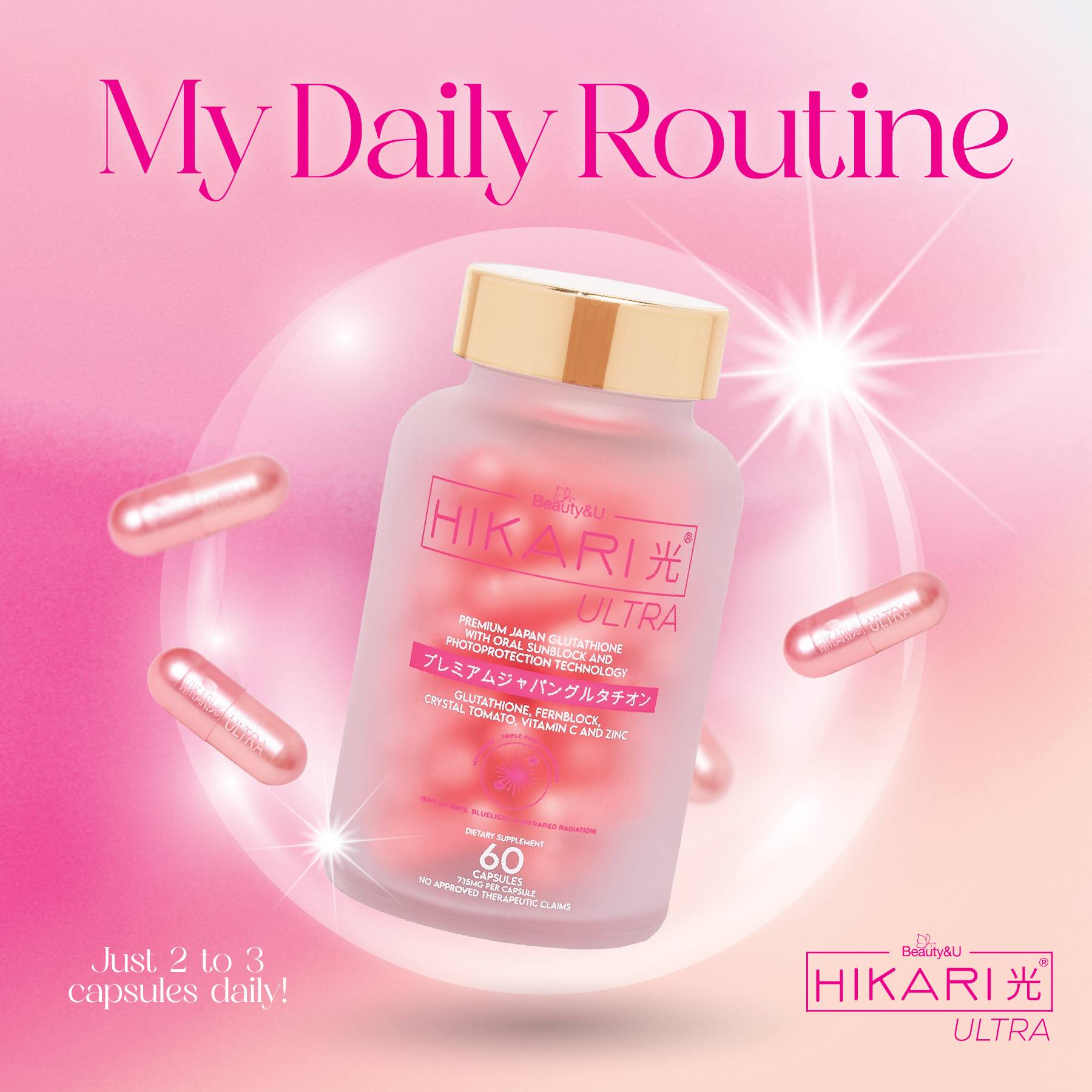 Hikari Premium Japan Glutathione with Oral Sunblock 60 Caps | LOBeauty | Shop Filipino Beauty Brands in the UAE Hikari Premium Japan Glutathione with Oral Sunblock 60 Caps | LOBeauty | Shop Filipino Beauty Brands in the UAE