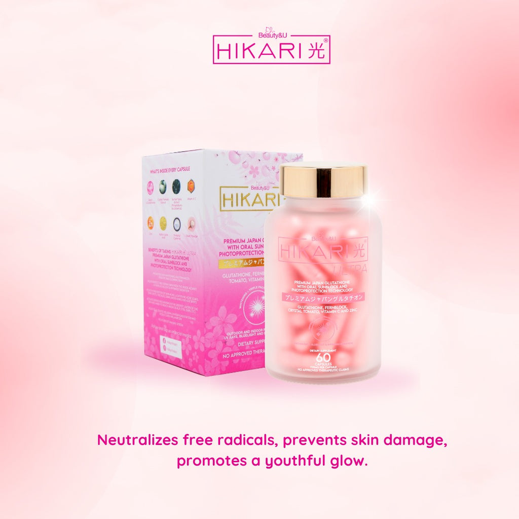 Hikari Premium Japan Glutathione with Oral Sunblock 60 Caps | LOBeauty | Shop Filipino Beauty Brands in the UAE Hikari Premium Japan Glutathione with Oral Sunblock 60 Caps | LOBeauty | Shop Filipino Beauty Brands in the UAE
