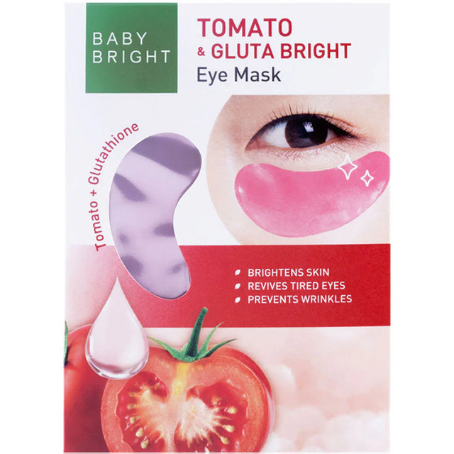 Baby Bright Tomato + Gluta Bright Eye Mask - LOBeauty | Shop Filipino Beauty Brands in the UAE