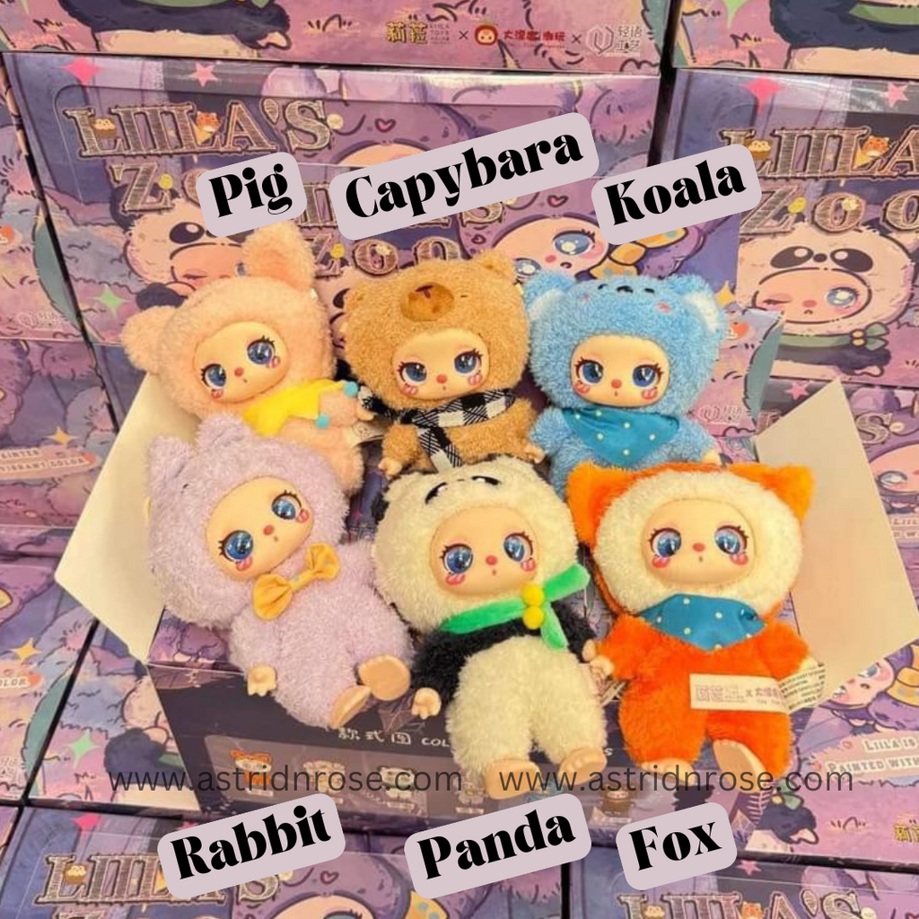 (PREORDER EDA OCTOBER 24) Original LIILA TOYS Liila Zoo Plush Pendant