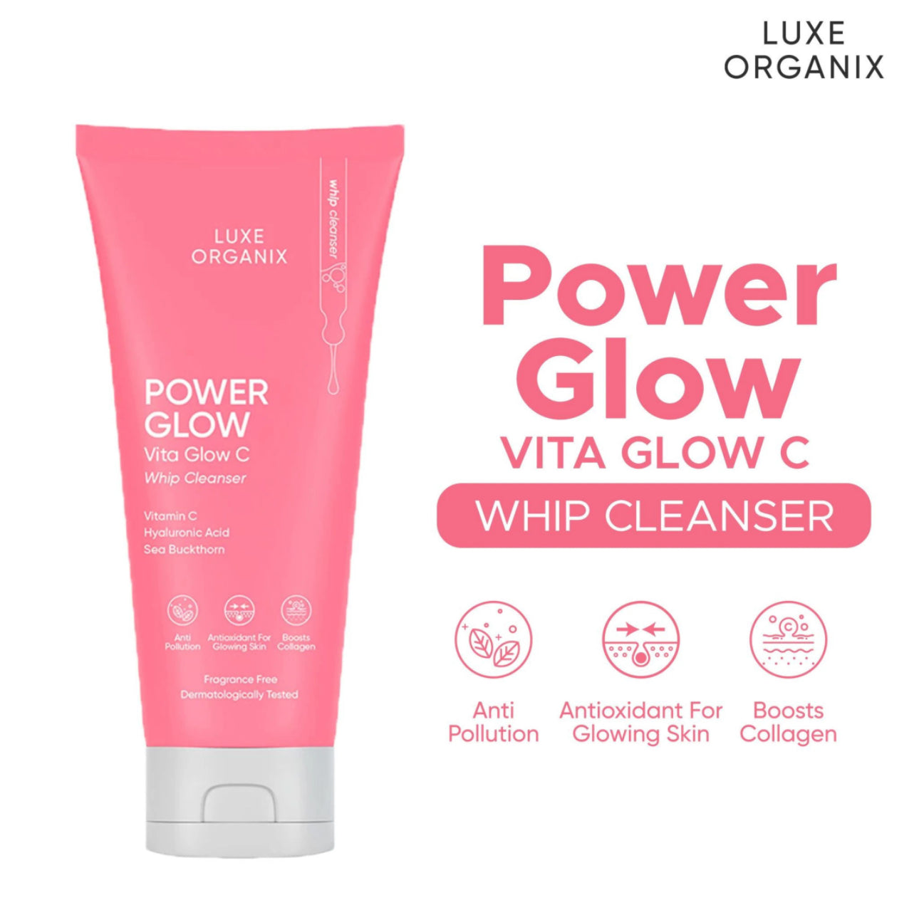 Power Glow Vita Glow C Whip Cleanser 150g | LOBeauty | Shop
