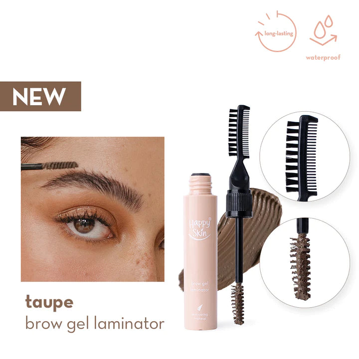 Happy Skin Holy Grail Brow Gel Laminator in Taupe