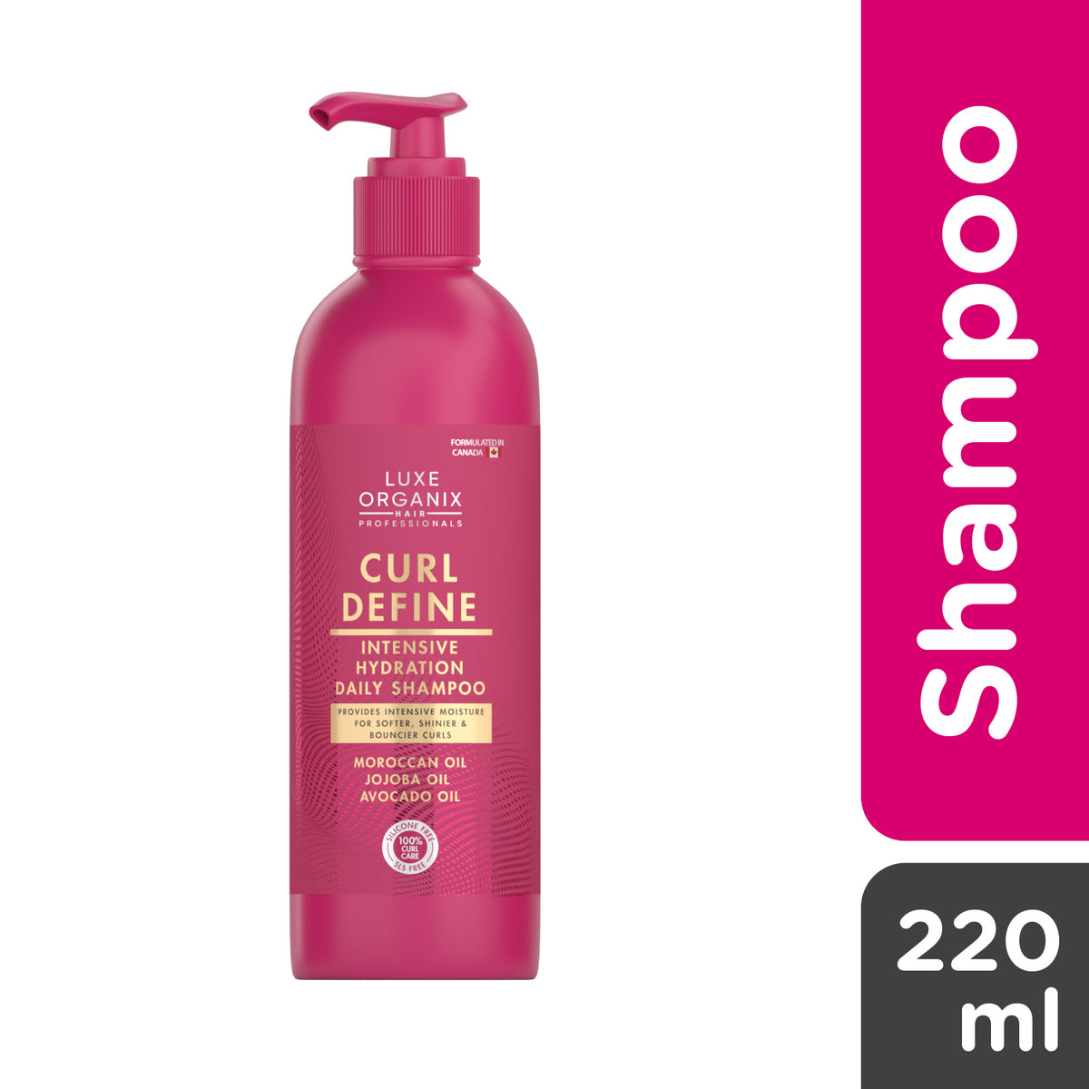 Curl Define Intensive Hydration Daily Shampoo 220ml | LOBeauty | Shop ...