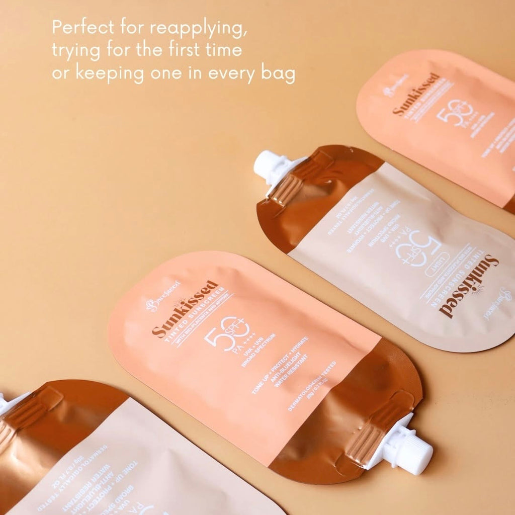 Barefaced Sunkissed Tinted Sunscreen SPF50+ PA++++ 50g
