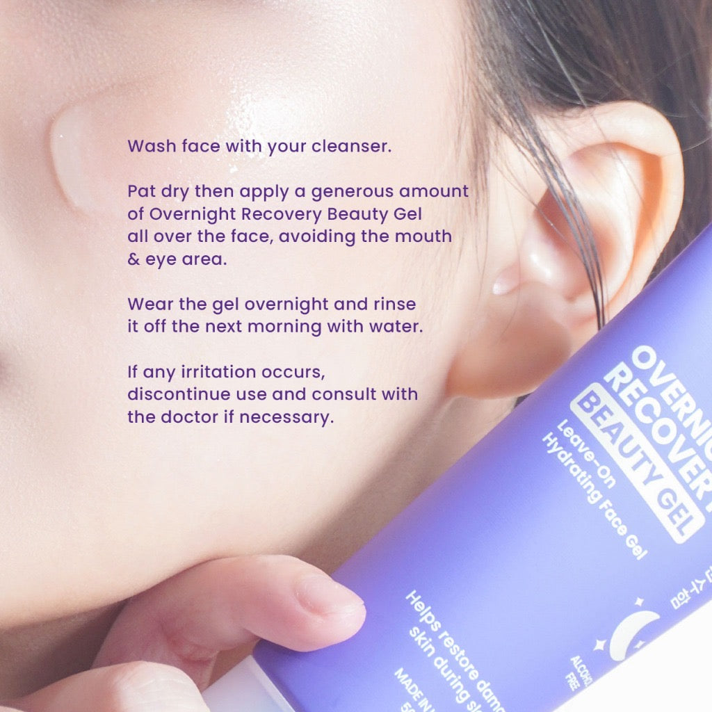 iWhite Korea Overnight Recovery Beauty Gel Tube 50ml