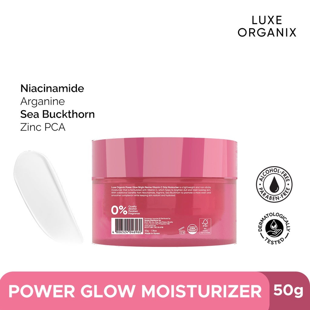 Power Glow Bright Revive Vitamin C Drip Moisturizer 50g - LOBeauty | Shop Filipino Beauty Brands in the UAE