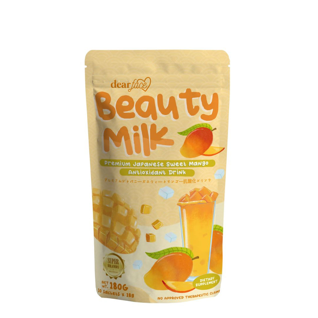 Dear Face Beauty Milk Premium Japanese Sweet Mango Antioxidant Drink - LOBeauty | Shop Filipino Beauty Brands in the UAE