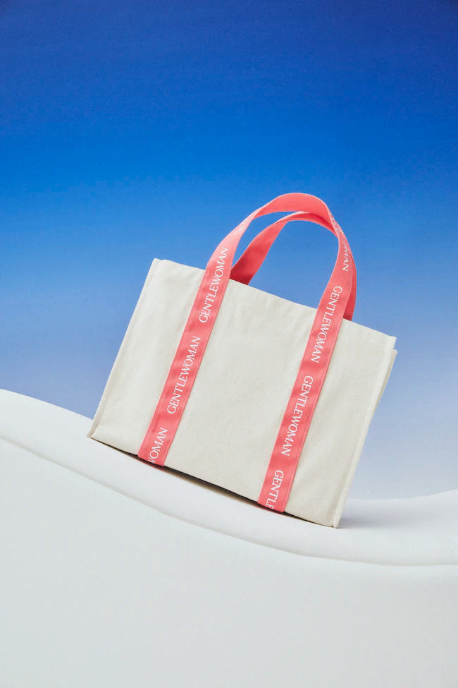 GENTLEWOMAN Logo Strap Shopping Tote: Pink - LOBeauty | Shop Filipino Beauty Brands in the UAE