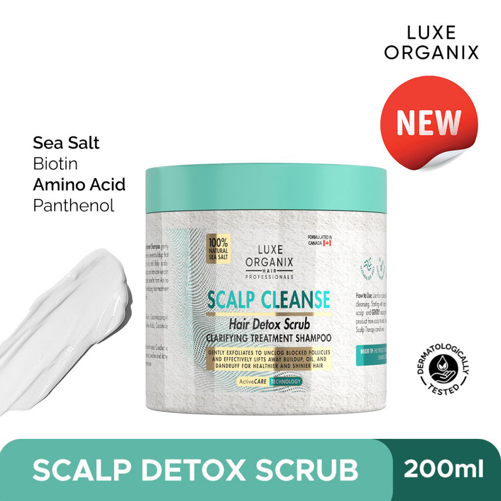 Scalp Cleanse hair Detox Scrub Clarifying Treatment Shampoo