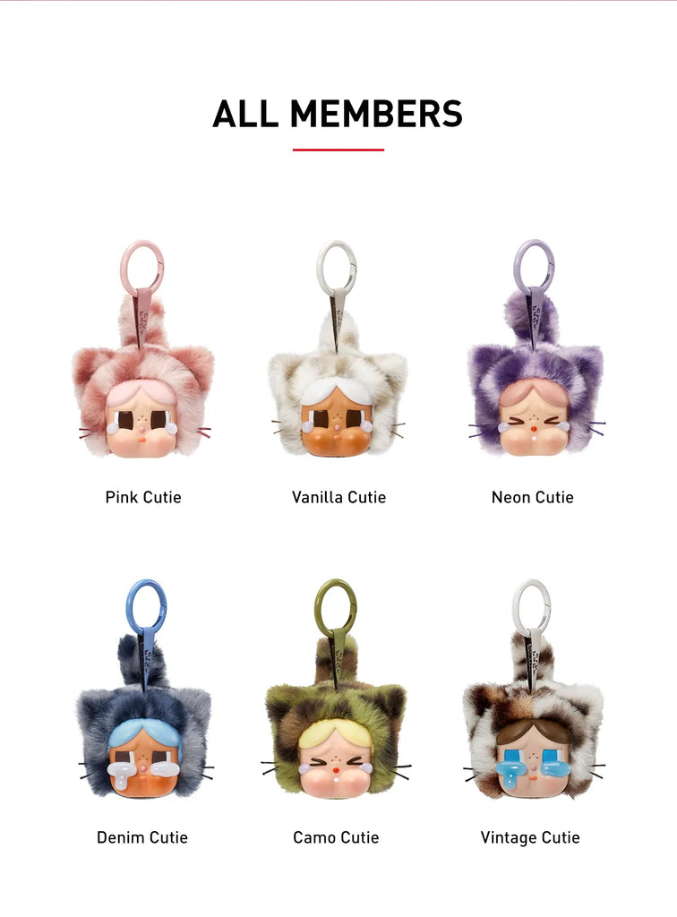 CRYBABY Wild But Cutie Series-Vinyl Plush Pendant