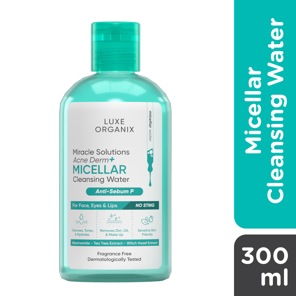 Miracle Solutions Acne Derm+ Micellar Cleansing Water 300ml - LOBeauty | Shop Filipino Beauty Brands in the UAE