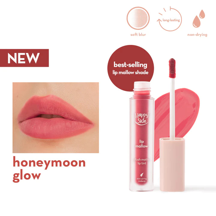 Happy Skin Lip Mallow Tint in Honeymoon Glow