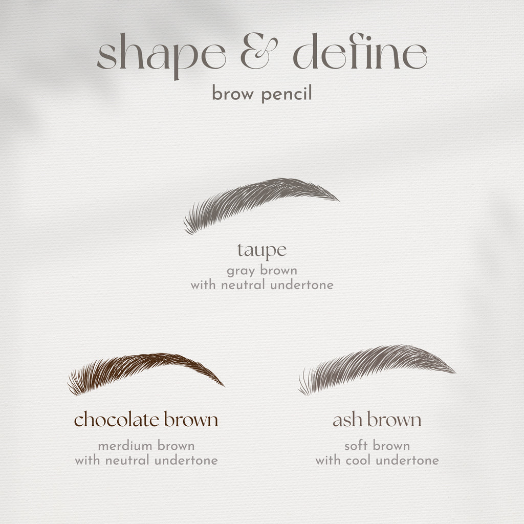 Shape & Define Brow Pencil in Chocolate Brown