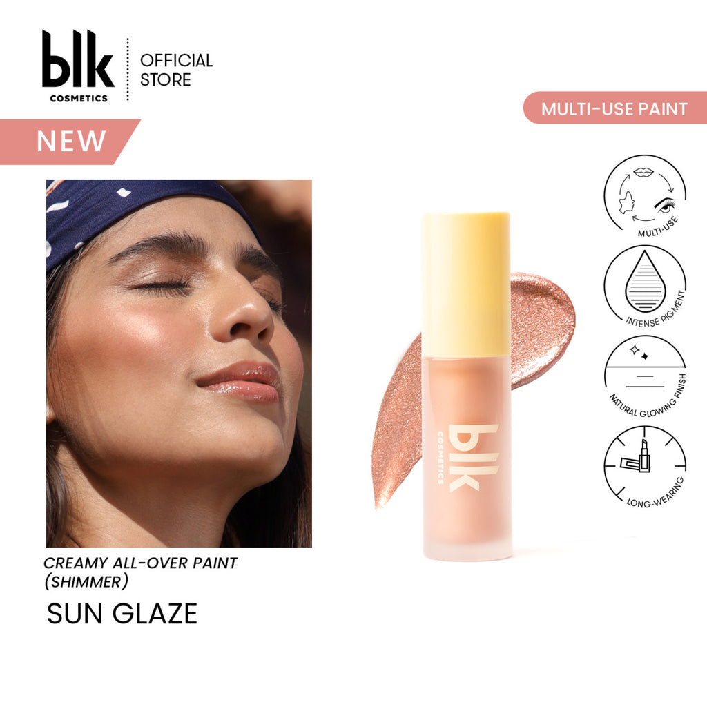 blk cosmetics Fresh Creamy All Over Paint Shimmer in Sun Glaze (Bronze)