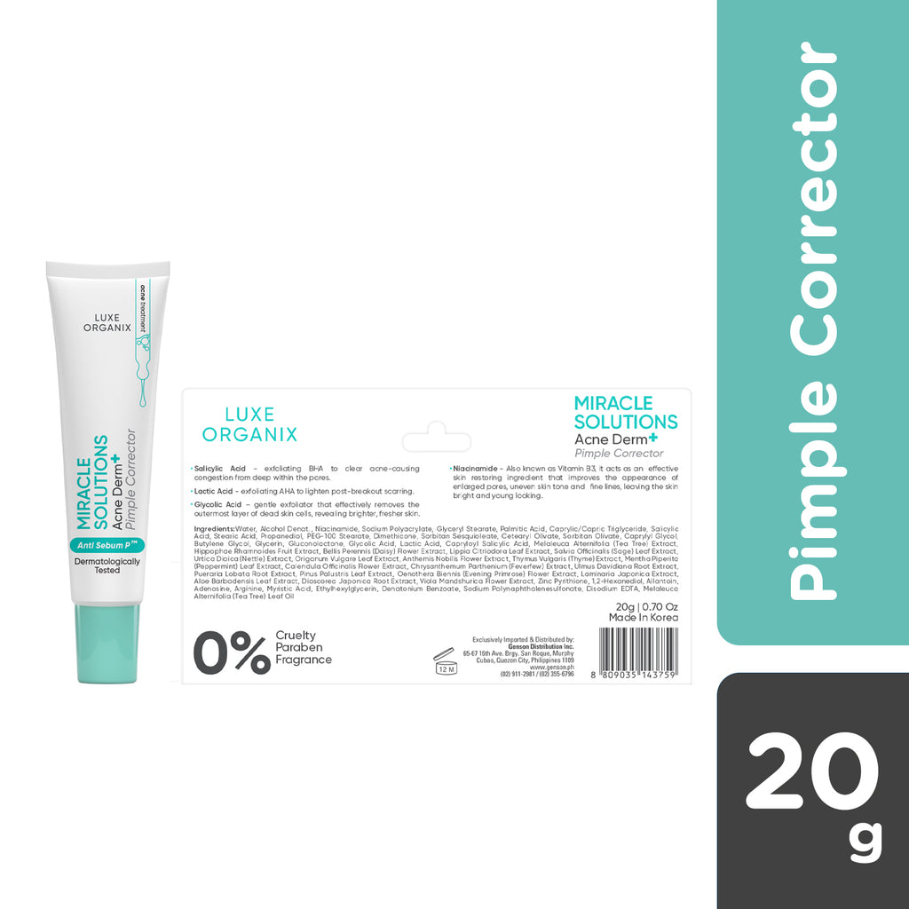 Miracle Solutions Acne Derm+ Pimple Corrector - LOBeauty | Shop Filipino Beauty Brands in the UAE