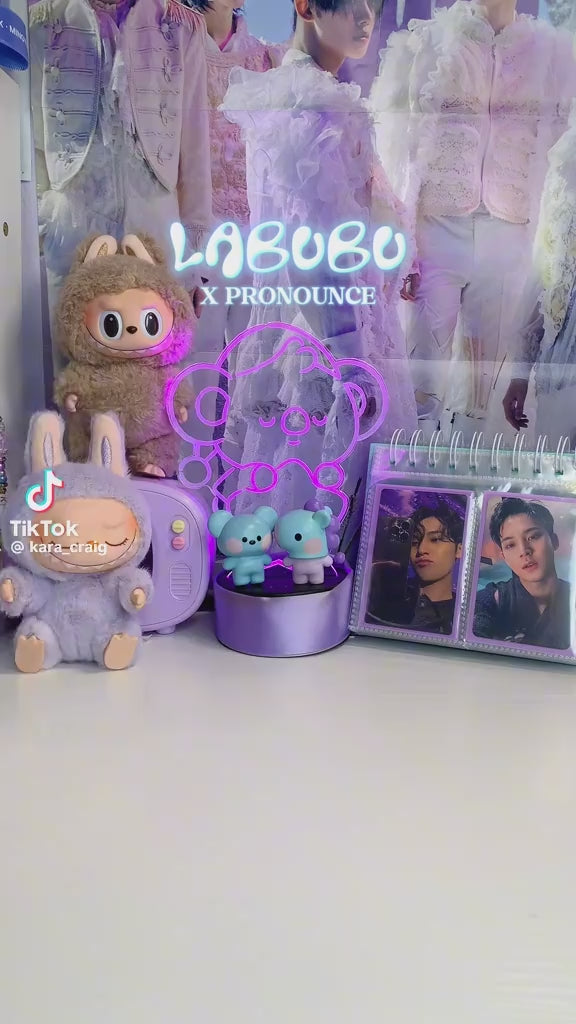Labubu x Pronounce Wings of Fortune Vinyl Plush Pendant | LOBeauty