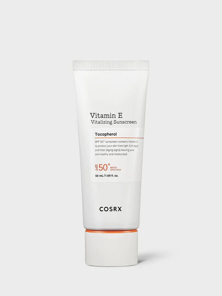 COSRX Vitamin E Vitalizing Sunscreen SPF 50+ 50ml - LOBeauty | Shop Filipino Beauty Brands in the UAE