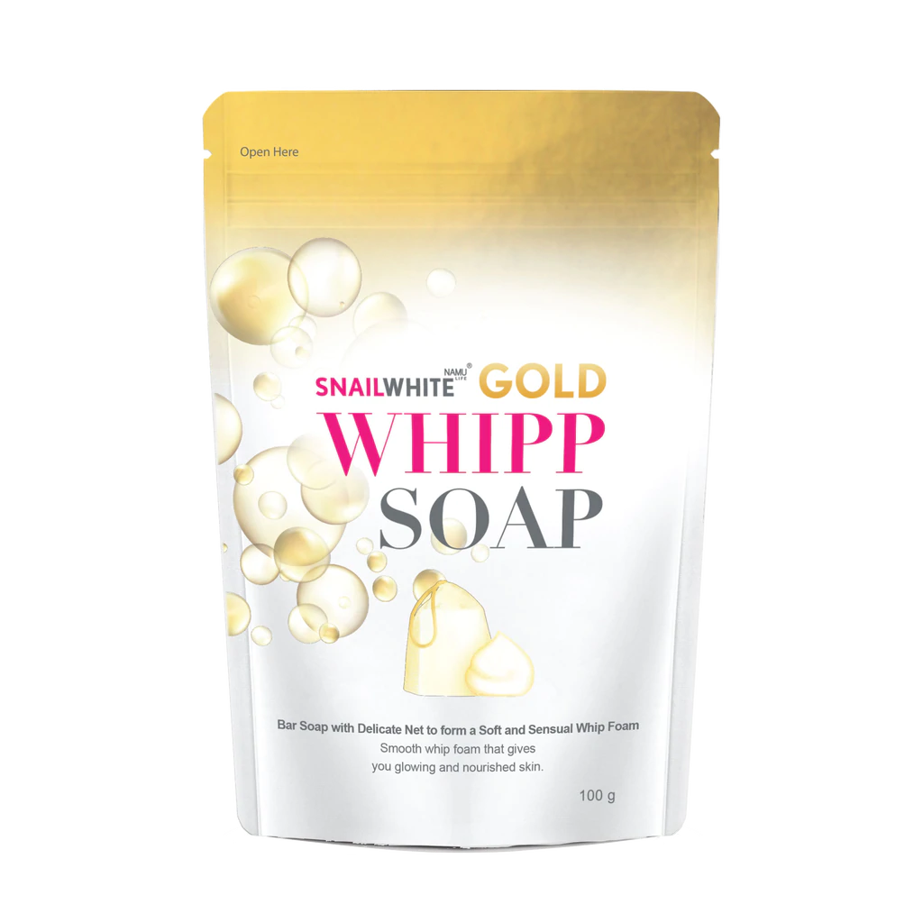 Snail White Whipp Soap Gold 100g