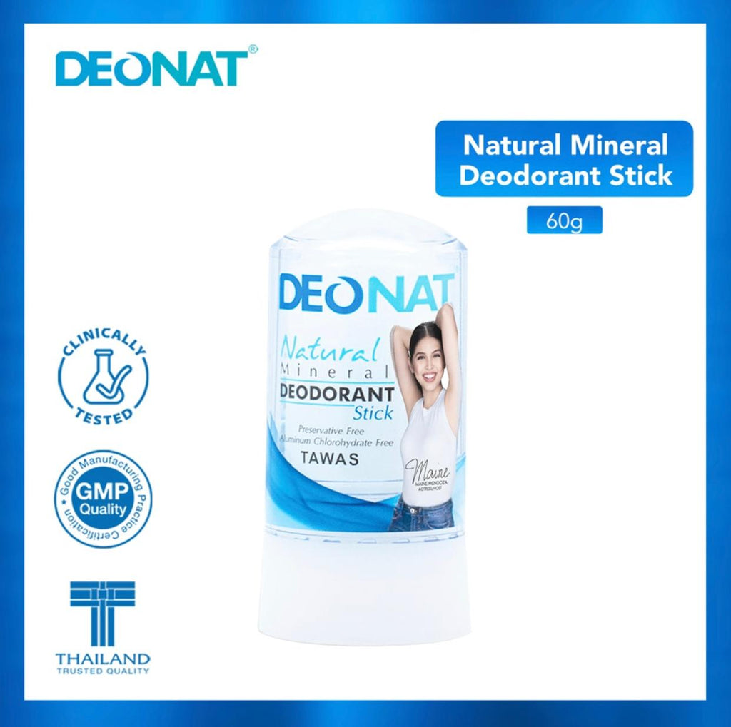 Deonat Natural Mineral Deodorant Natural Stick - LOBeauty | Shop Filipino Beauty Brands in the UAE