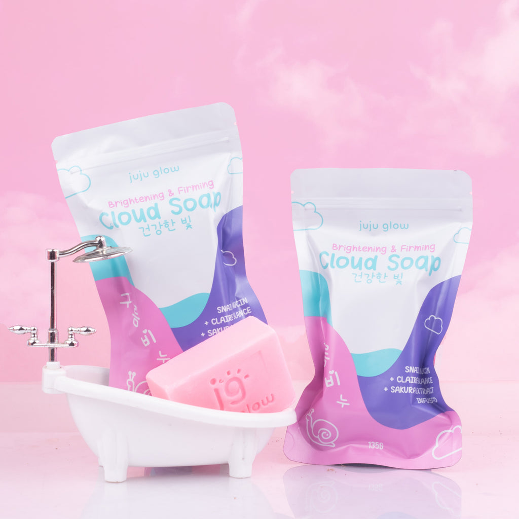 Juju Glow Brightening and Firming Soap Cloud Soap 135g - LOBeauty | Shop Filipino Beauty Brands in the UAE