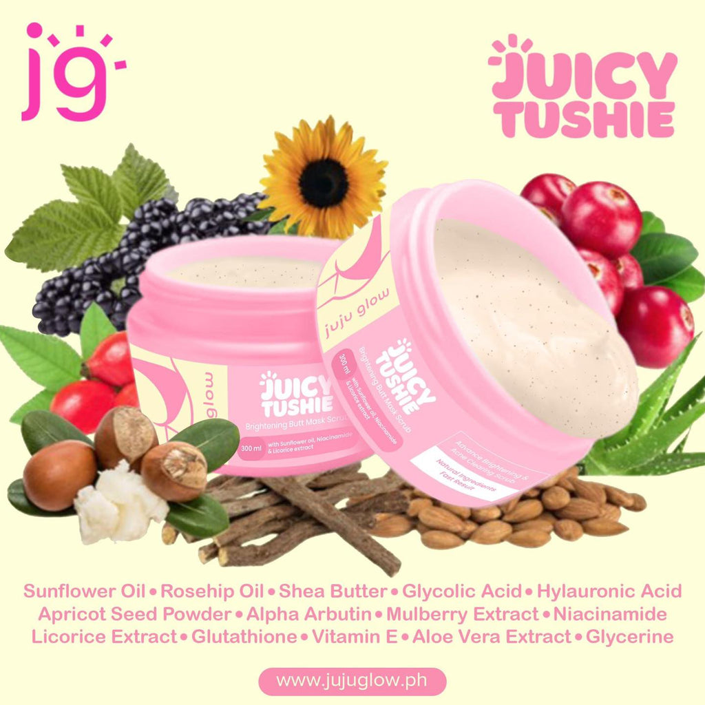 Juicy Tushie Brightening Butt Mask Scrub - LOBeauty | Shop Filipino Beauty Brands in the UAE