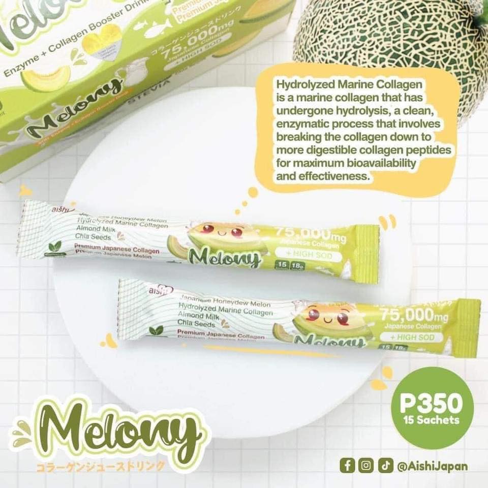 Aishi Thaikyo Melony SOD Enzyme + Collagen Booster Drink - LOBeauty | Shop Filipino Beauty Brands in the UAE