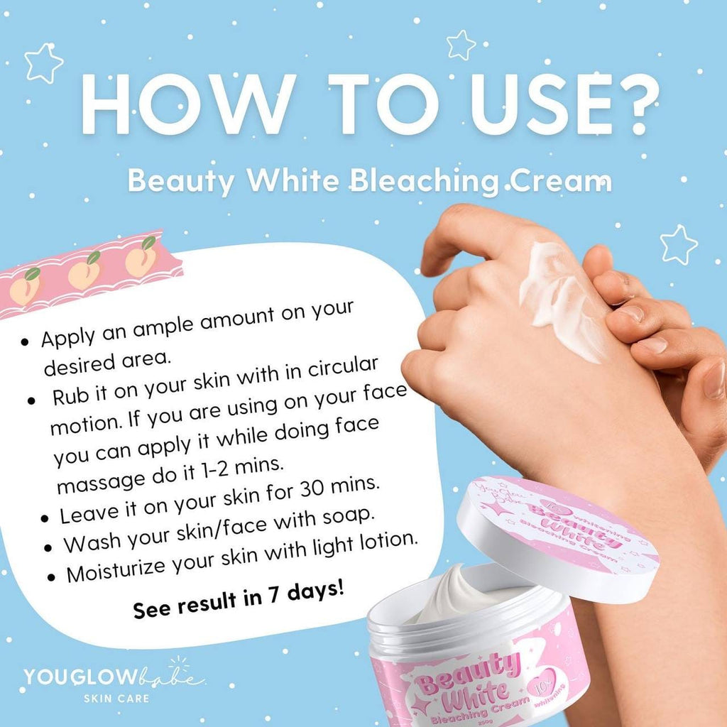 You Glow, Babe 10x Whitening Bleaching Cream 250g