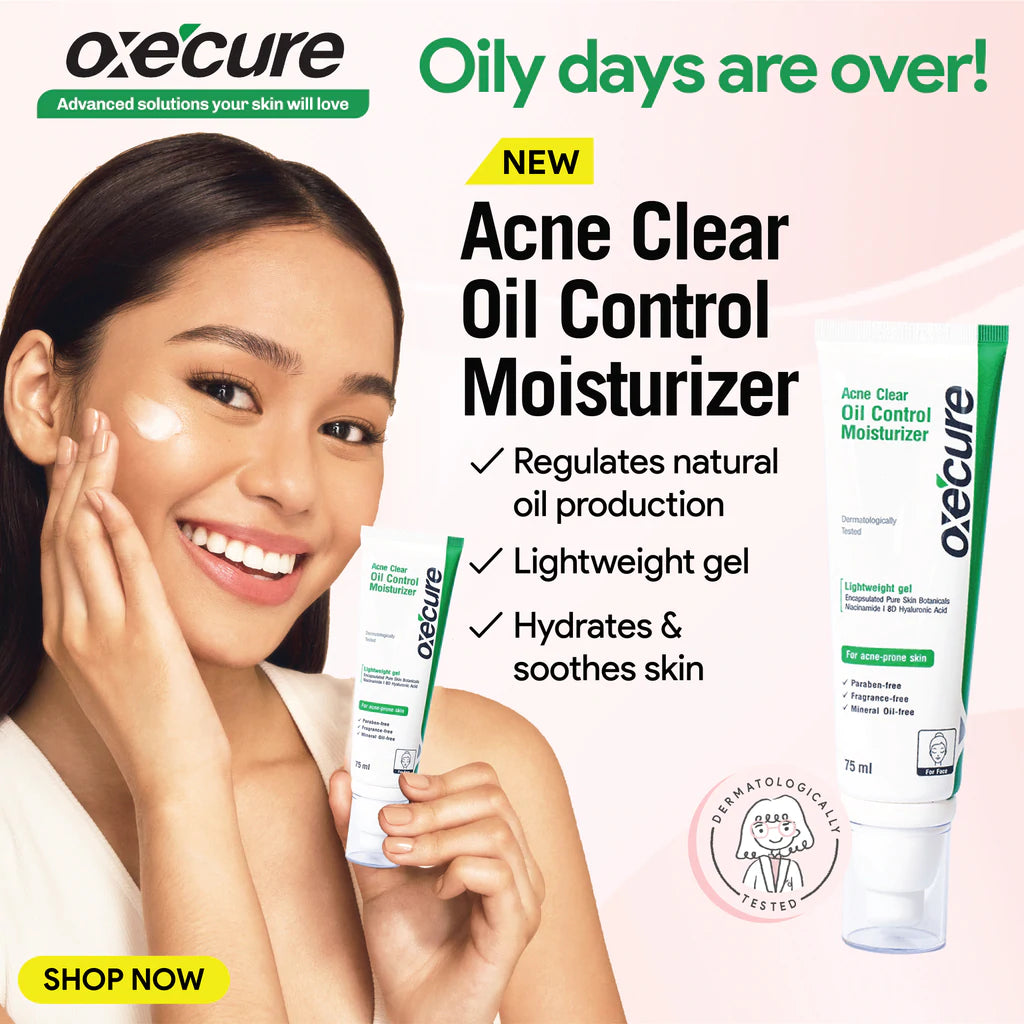 Oxecure Acne Clear Oil Control Moisturizer 75ml - LOBeauty | Shop Filipino Beauty Brands in the UAE
