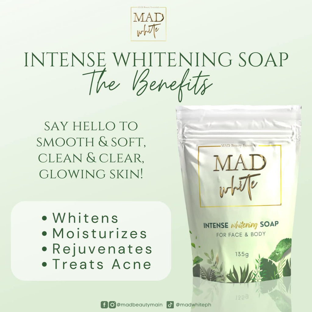MAD White Intense Whitening Soap 135g - LOBeauty | Shop Filipino Beauty Brands in the UAE