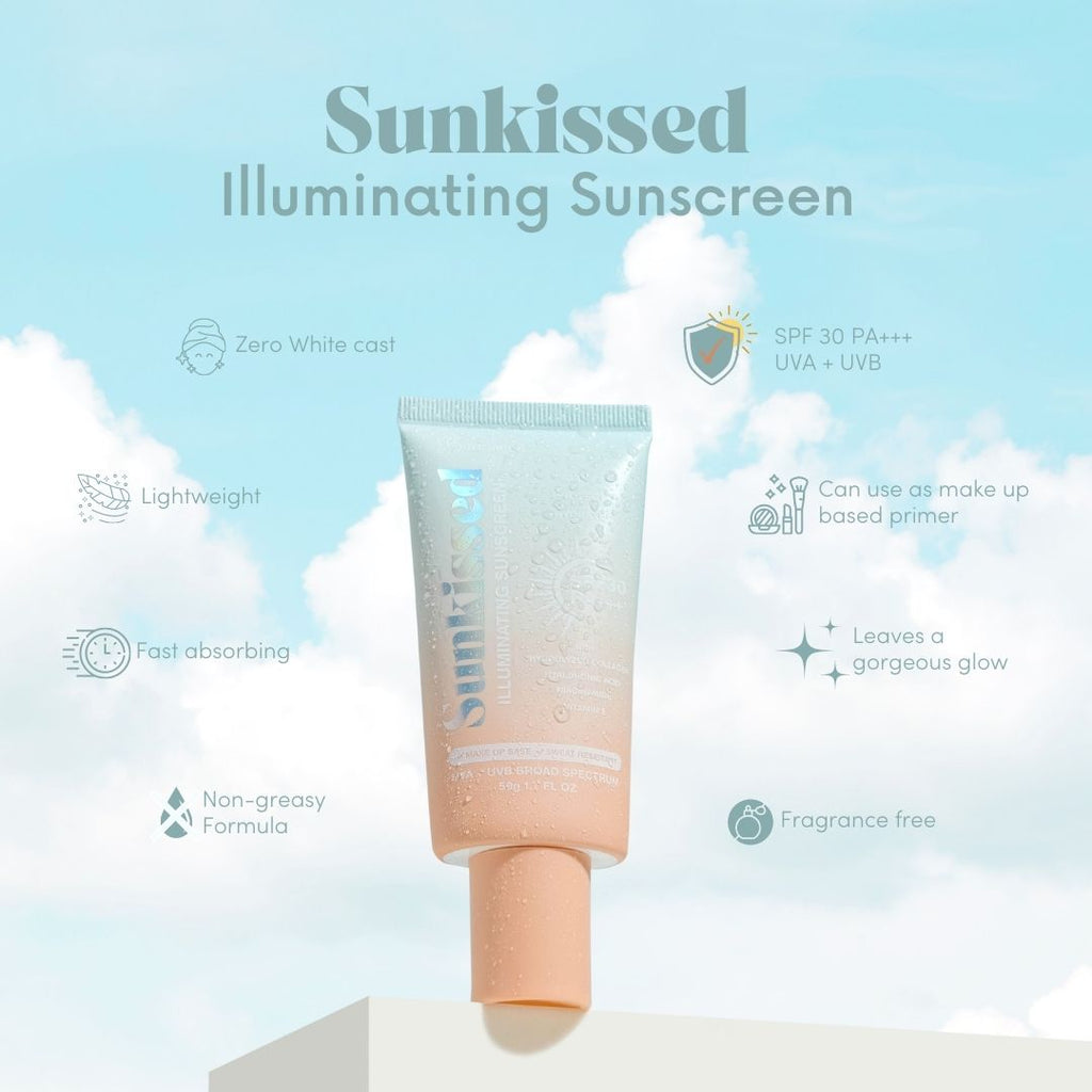Barefaced Sunkissed Illuminating Sunscreen SPF30 PA+++ 50g - LOBeauty | Shop Filipino Beauty Brands in the UAE