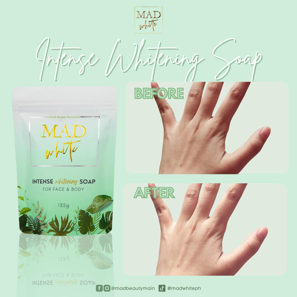 MAD White Intense Whitening Soap 135g - LOBeauty | Shop Filipino Beauty Brands in the UAE