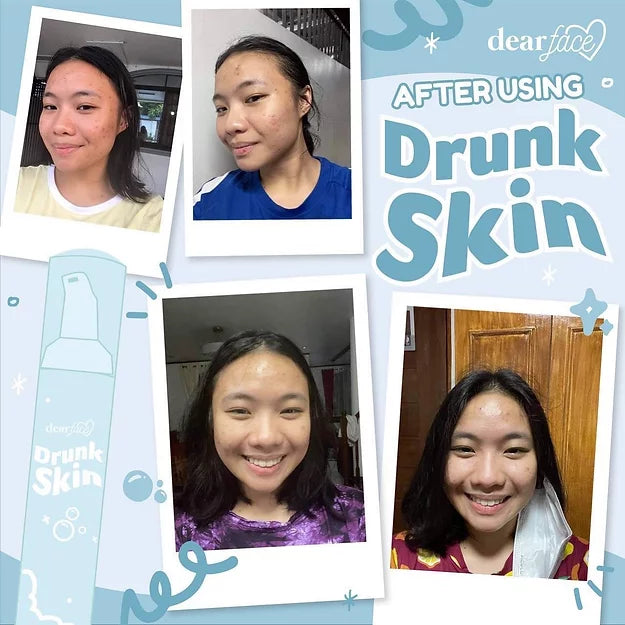 Dear Face Drunk Skin Facial Wash 100ml - LOBeauty | Shop Filipino Beauty Brands in the UAE