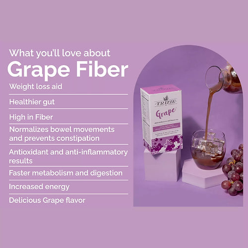 TRIZIE Grape Fiber 3 Day (20g x 3 sachets) - LOBeauty | Shop Filipino Beauty Brands in the UAE