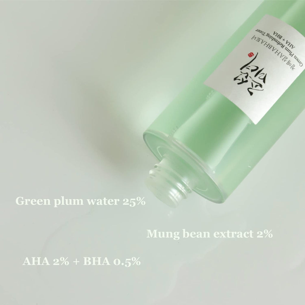 Beauty of Joseon Green Plum Refreshing Toner: AHA + BHA 150ml - LOBeauty | Shop Filipino Beauty Brands in the UAE