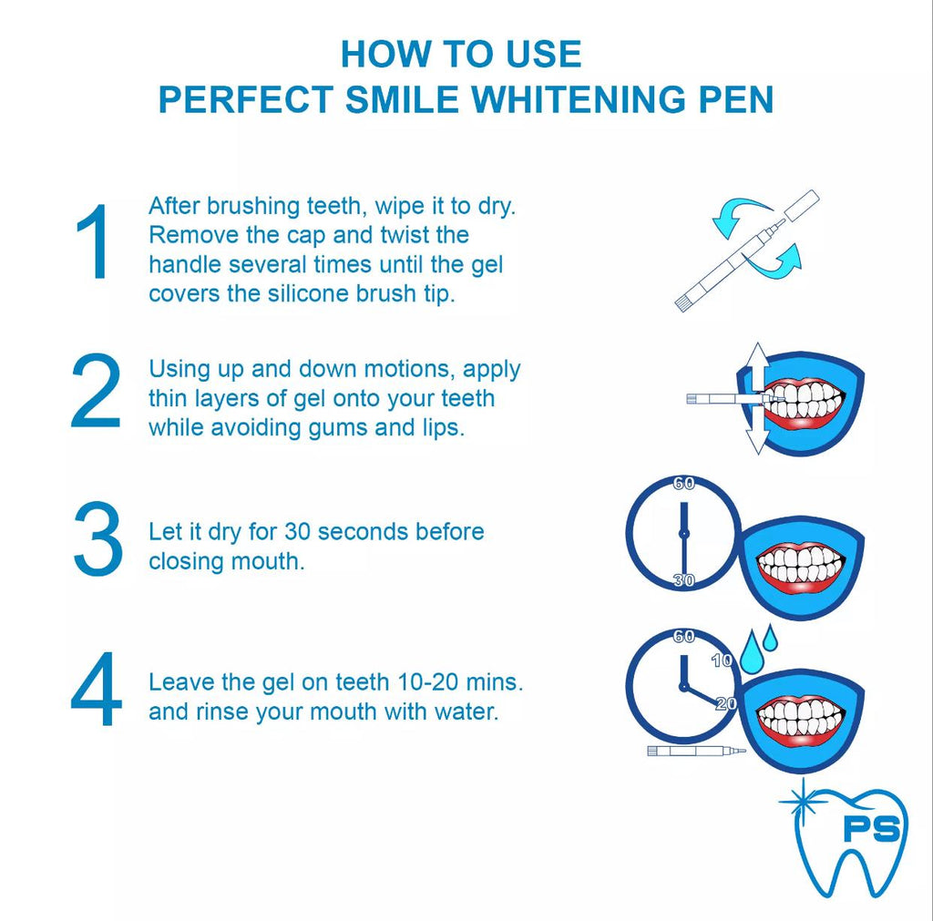 Perfect Smile Teeth Whitening Pen - LOBeauty | Shop Filipino Beauty Brands in the UAE