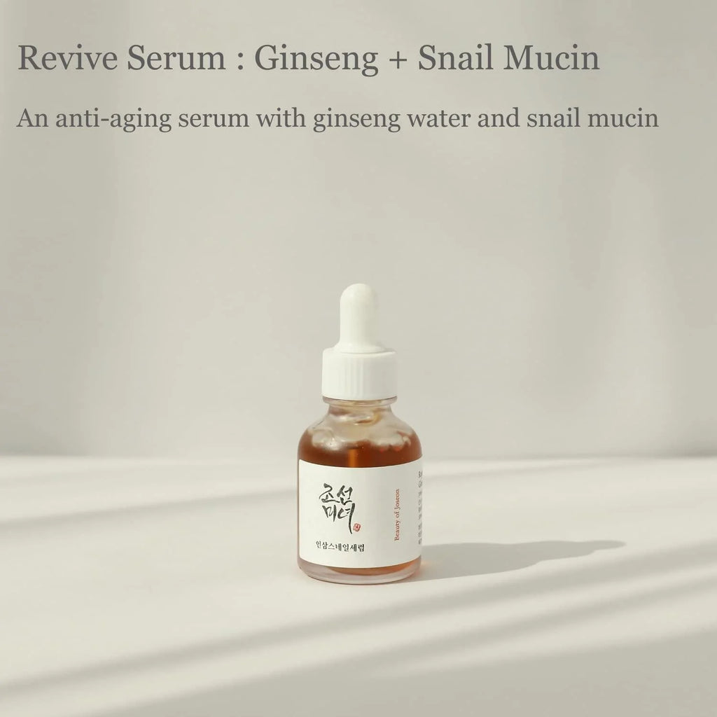 Beauty of Joseon Revive Serum: Ginseng + Snail Mucin 30ml - LOBeauty | Shop Filipino Beauty Brands in the UAE