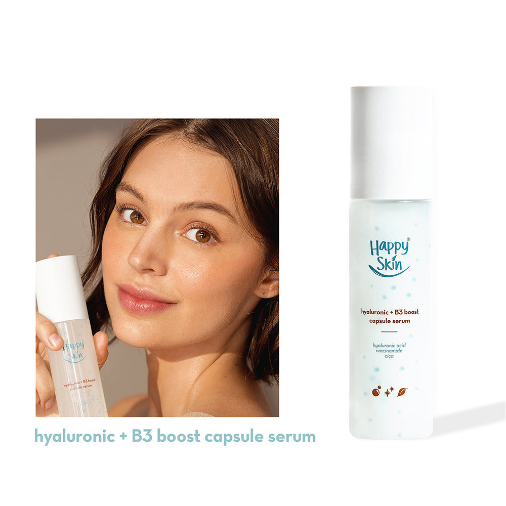 Happy Skin Hyaluronic + B3 Boost Capsule Serum - LOBeauty | Shop Filipino Beauty Brands in the UAE