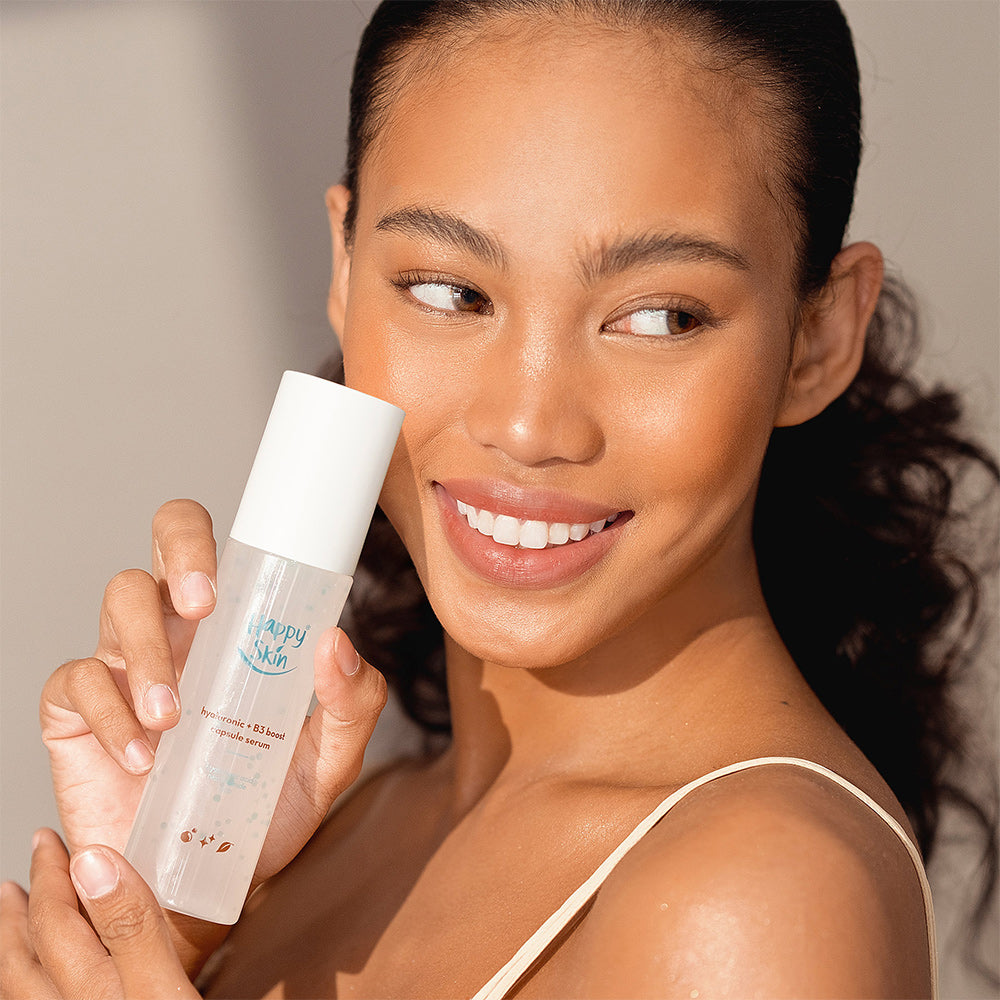 Happy Skin Hyaluronic + B3 Boost Capsule Serum - LOBeauty | Shop Filipino Beauty Brands in the UAE