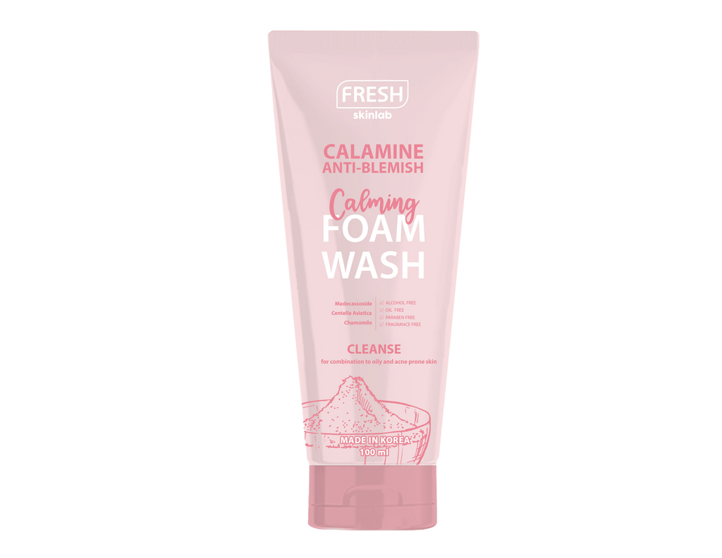 Fresh Skinlab Calamine Anti Blemish Calming Foam Wash - LOBeauty | Shop Filipino Beauty Brands in the UAE