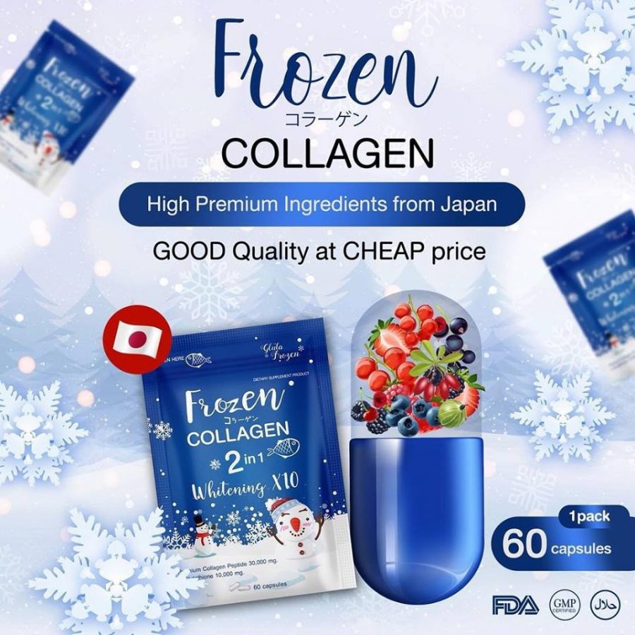 Frozen Collagen by Gluta Frozen (60 Caps) - LOBeauty | Shop Filipino Beauty Brands in the UAE