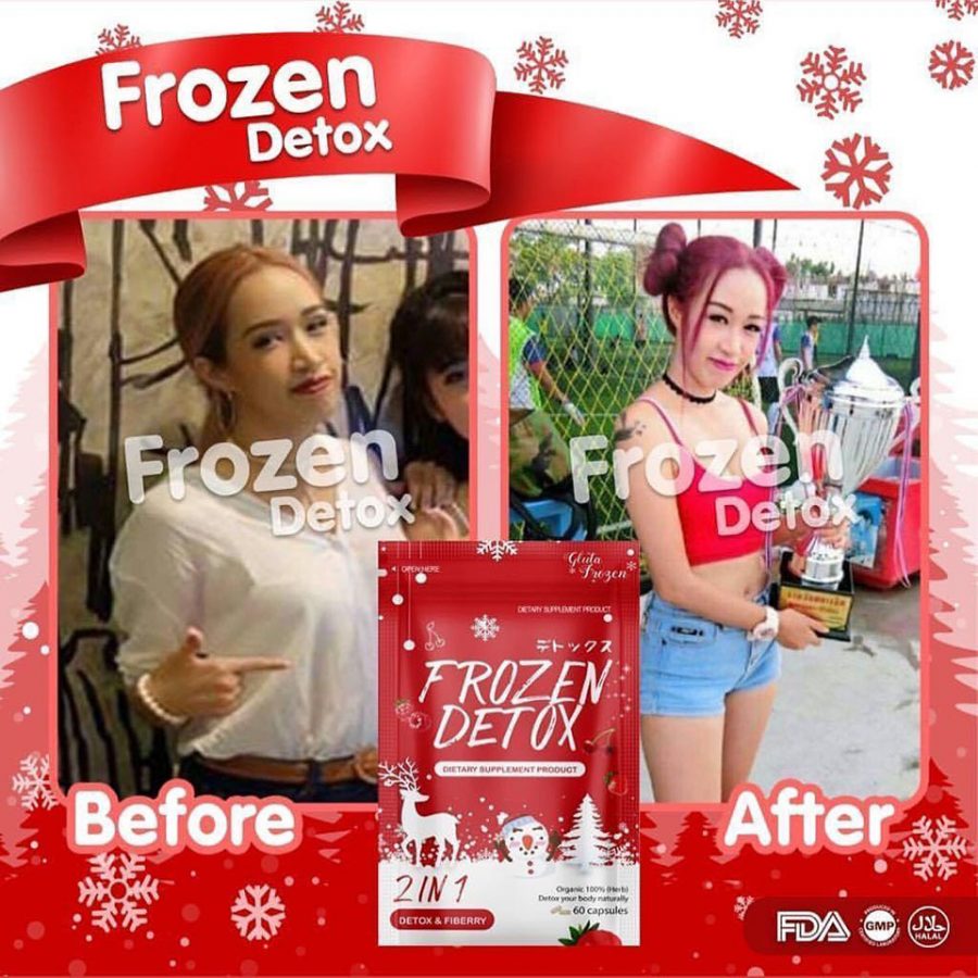 Frozen Detox Dietary Supplement by Gluta Frozen (60 Caps)