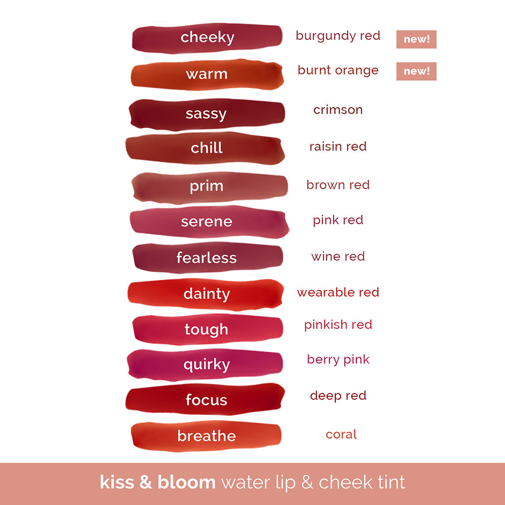 Happy Skin Kiss & Bloom Water Lip & Cheek Tint in Chill - LOBeauty | Shop Filipino Beauty Brands in the UAE